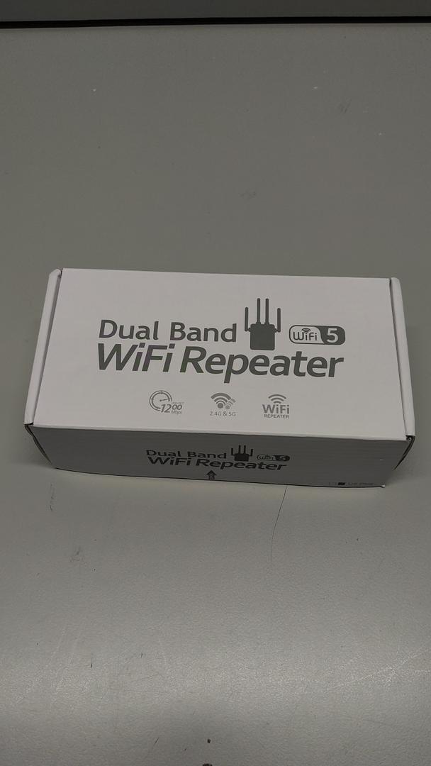 12880 Sq.Ft Range WiFi Extender Signal Booster Dual Band 5GHz/2.4GHz, 105-Device Compatibility, Simple Installation, WiFi Extender