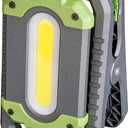 PowerSmith PWLR010CM Rechargeable LED Clamp Light 4.0Ah, 1000 Lumens, Gray