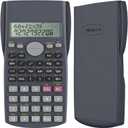 Helect 2-Line Engineering Scientific Calculator, Suitable for School and Business (Black)