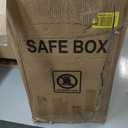 7.0 cu ft Large Safe Box for Home & Office, 27.56"H Anti-Theft Safety Box with A4 Fireproof Waterproof Bag, Combination Lock & Removable Steel Shelf, Security Document Safe for Cash Passport Medicine
