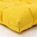 QILLOWAY Outdoor Chaise Lounge Cushion 74x22x4 Inch, Waterproof Weather Resistant Replacement Pad for Patio Pool Furniture, Yellow, 1 Count