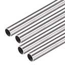 uxcell 4Pcs 304 Stainless Steel Capillary Tube Tubing 8.5mm ID 9.5mm OD 300mm Length 0.5mm Wall