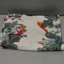 Christmas Red Bird Table Runner, Winter Xmas Red Berries Fir Branch Seasonal Farmhouse Dinner Table Decoration for Home Living Room Kitchen Dining Room 13x36in