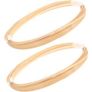 NUOBESTY Bundles Weaving Strips for Crafts Durable DIY Basket Making Materials Flat Reed Cane for Repairs and Projects Each Sturdy and Easy to Shape