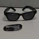 AI Smart Glasses, 8MP Camera Glasses with Music & Calls, Bluetooth, AI Translator 144 Languages & Accents, Voice Assistant, Clear Sound with Smart Touch Control (Black)