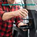 2PCS Car Cup Holder, Wall Folding Drink Holder,Suitable for Cars, Boats, RVs, Trucks, etc