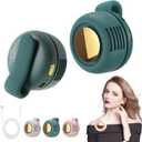 Portable Silent Mini Bladeless Electric Fan, Mini Whirlwind Fan for Waist Clip Fan, 3 Speeds HandsFree Neck Fan,Suitable for Outdoor & Travel & Office, Travel Accessories, Gift (Green)