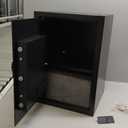 19.69 Inches Tall Safe Box, 3.3 Cuft Home Safe with Fireproof Waterproof Bag, Anti-Theft Digital Security Lock Box with Smart Alert System, Removable Shelf, Mute Function, Document Safes for Jewelry