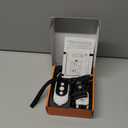 Dog Shock Collar, 3300ft Dog Training Collar with Remote, IPX7 Waterproof Rechargeable Sleek Modern Shock Collar for Small, Medium, Large Dogs with Beep, Vibration, Safety Shock, Light Mode, 8-120 lbs