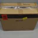 Black Square Minimalist Swivel Stool with Wheel for Work SPA Shop Massage Height-Adjustable and Cost-Effective Rolling Stool Chair with Back