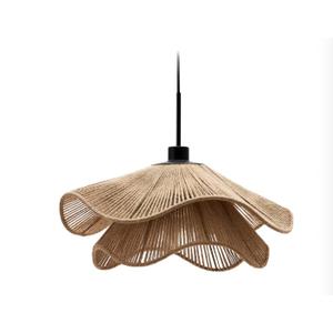 xiongying The Elegance of The Jute Cap Wisteria Pendant Light, 23.6 in