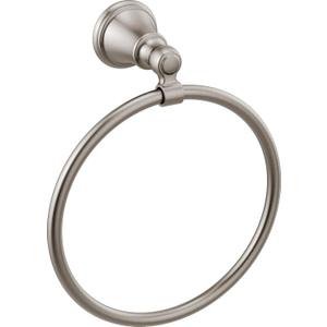 Delta Faucet 73246-SS Woodhurst 6 3/8" Wall Mount Towel Ring
