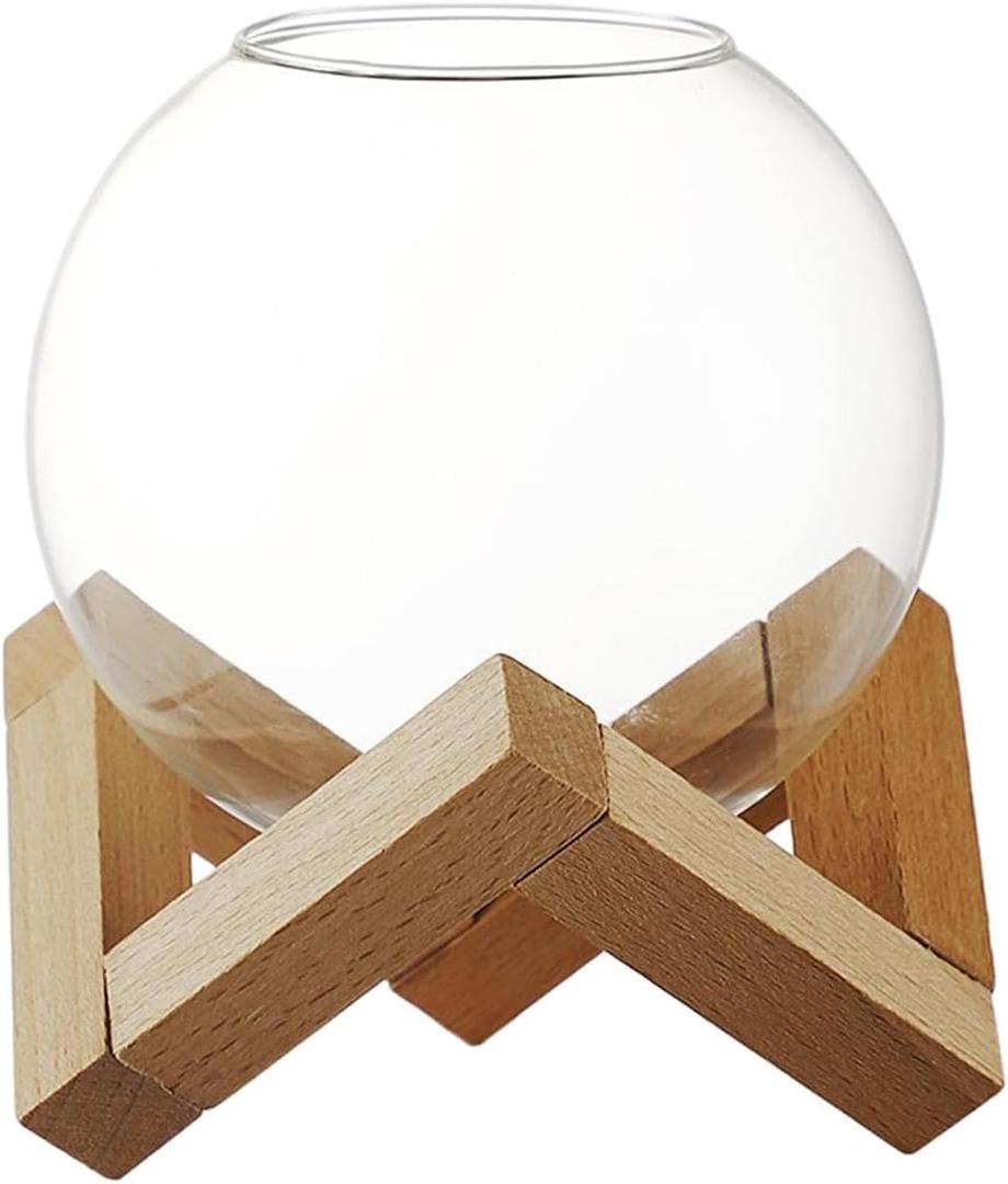 Cocktail Glass Ball Shape With Stand - Drinking Cup, Whisky Snifter Tumbler, Tasting Glass for Home, Wedding Gifts, Accessories, Decoration - 475mL