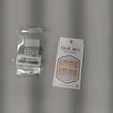Square Press on Nails Short Fake Nails French Acrylic Full Cover False Nails for Women and Girls 24PCS (Multicolour)