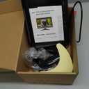 Hikity 10 Inch Small Monitor Screen Video Displays Quad Split HD Screen, 4 Channels RCA Video Inputs for Car Backup Camera & Home Surveillance Security System + Headrest Mounting Bracket & Dash Stand