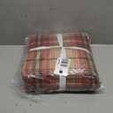 Eddie Bauer - Flannel Sheets Full Size, Anti-Pilling & Wrinkle Resistant Cotton, Touchably Soft for All-Season Comfort - Bed Sheets with Matching Pillowcases & Fitted Sheet (Montlake Plaid Red)