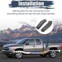 Mountainpeak Frame Repair Kit Fit for 2007-2014 2nd Gen Chevrolet Silverado and 3rd gen GMC Sierra 1500 Ext & Crew Cab Silverado Frame Repair