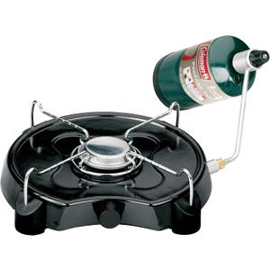 Coleman PowerPack 7,500 BTU Propane Camping Stove, Portable Adjustable Burner with Precise Temperature Control Fits 12-Inch Pan, Great for Camping, Hunting, Backpacking, Tailgating, & More