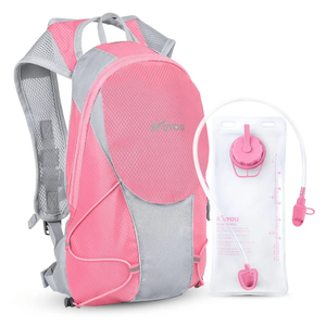 Hydration Pack for Kids Hydration Backpack with 1.5L Hydration Bladder Lightweight Insulated Water Pack for Hiking Biking Climbing Running