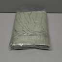 Cotton Percale Weave Fitted Sheet, Queen Size, Sage, 1 Deep Pocket Fitted Sheet, Fits Mattress Upto 16" Crisp and Cool Strong Bed Linen,  Gueen