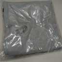 Goldhik Inflatable Travel Foot & Leg Rest Pillow with Adjustable Height for Airplane, Car, Bus, Train, Office, Camping and Kids to Sleep on Long Flights, Air Pump Included