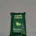 Earth Rated Vet-Developed Dog Eye Wipes, Hypoallergenic Pet Wipes for Dogs & Cats to Remove Dirt & Discharge, Fragrance Free, 70 Count (Unscented)