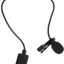 Portable Recording Mic Clip Lapel Mic Noise Elimination High Sensitivity USB Microphone for Gaming Singing Computer Recording