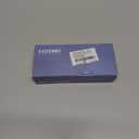 Trendy Skinny Oval Sunglasses for Women Men Retro 90s Fashion Narrow Square Rectangle Sunglasses Vintage UV400 (Light Brown Frame-brown Lens)