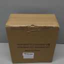 Expandable Under Cabinet Shelf Organizer with 0.94-Inch Thick Clips, Heavy Duty Extendable Under Shelf Storage Basket for Pantry or Laundry Room, Black, 2 Pack, Interior: 4.13" H x 7.2" D