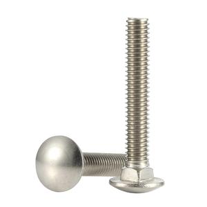 MewuDecor 5/16-18 x 5" Carriage Bolts, Stainless Steel 18-8 (304), Round Head, Square Neck, Fully Threaded, 10 PCS MewuDecor 5/16-18 x 5" Carriage Bolts, Stainless Steel 18-8 (304), Round Head, Square Neck, Fully Threaded, 10 PCS