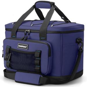 Hulongo Insulated Foldable Collapsible Cooler Bag Soft Sided Cooler for Picnic, Camping, Grocery Shopping, Beach, 30L
