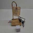 Candle Warmer Lamp with Timer Dimmer, Birthday Gifts for Women Mom, House Warming Gifts, Elegant New Home Decor, Wax Warmer for Jar Candles, Heater Lamp for Scented Wax, Amber Glass