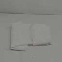 White Sheer Curtains-White Pearl Dcor Gauze Curtain, Window Treatment Panels Beautiful Voile Elegance Drapes for Living Room, Bedroom, Kitchen Fully Stitched, Set of 2, 52x 45-inch Length (52"W x 45"L (Pack of 2), White)