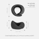 Ostrichpillow Go Neck Pillow, Travel Pillows for Airplanes, Premium Memory Foam Travel Pillow, 360 Ergonomic Design, Asymmetrical Sides, Travel Bag Included, Washable Modal Cover