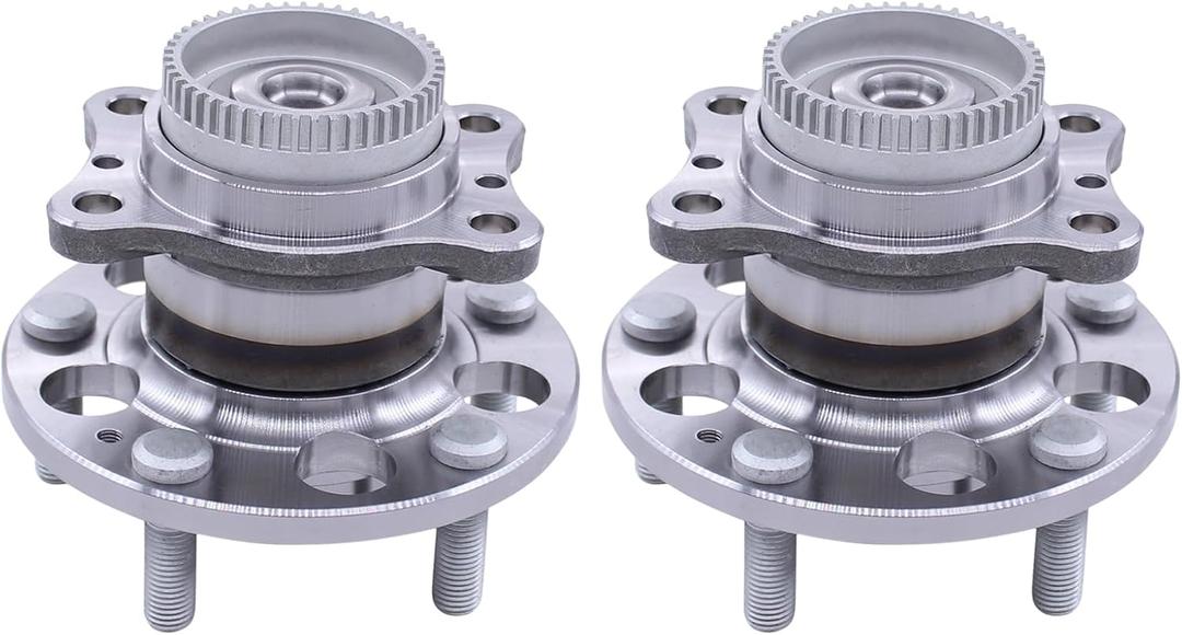 NewYall Pack of 2 FWD Rear Left or Right Wheel Hub Bearing | for Hyundai Elantra Veloster 2011-2017 Kia Forte Forte5 2014-2018