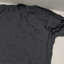 Hanes Mens Cotton, Moisture-wicking Crew Tee Undershirts, Multi-packs T-Shirt, Black - 3Pack, Large US