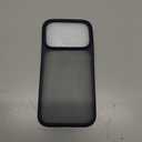 TORRAS for iPhone 17 Pro Case, Beyond Military-Grade Protection, Camera Control Button, DIY Buttons, Translucent Matte Slim Thin Shockproof Hard Back Anti-Scratch case for iPhone 17 Pro, Deep Blue