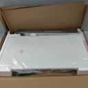 GTPLAYER Small Standing Desk with Wheels, Pneumatic Mobile Rolling Laptop Desk, Adjustable Height Overbed Bedside Table Computer Workstation for Home Office (28" W x 16" D, White)