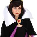 Adult Evil Queen Headband and Collar Set - Crown Headband with Cape