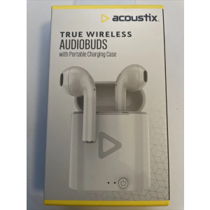 ACOUSTIC TRUE WIRELESS AUDIO BUDS with Portable Charging Case