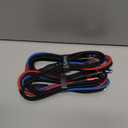 Travel 4 in 2 Charging Cable, USBA/C Multi Charging Cable for Multiple Devices with Two Type-C/Lightning/Micro USB, iPhone Charger Cord for iPhone17-12, Androids iPad, Car Accessories (2Packs, 5FT)