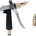 MASO Car Washing Gun, High Pressure Water Spray Gun Brass Nozzle Garden Hose Pipe Lawn
