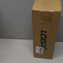 LCGP 2.5 Inch Inlet Exhaust Tip 2.5" x 4" x 12" Black Exhaust Tailpipe With Blot-On Design, Universal for Car