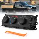 599-212 AC Climate Control Heater Module, A/C Panel Fit for 2002-2005 Dodge Ram 1500 2500 3500 Dakota - Replace 55055905AA 55055905AD HVAC Air Conditioning Heater Control Switch