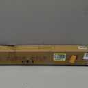 Tension Curtain Rod, 51-126 Inch,Spring Closet Rod, for Windows or Shower, Easy to Install, No Drilling, No Rust, for Bathroom, Rod Diameter 1.26 Inches, Black,Umimile