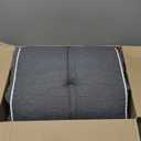 Favoyard Indoor/Outdoor Bench Cushion 42 x 16 Inch Waterproof & 3-Year Fade-Resistant Patio Furniture Cushions for Garden Porch Swing Chair Tufted Pad for Sofa Couch Seat with Ties, Dark Grey