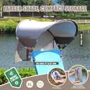 XL Universal Chair Umbrella Canopy, Oversized Foldable Portable UPF 50+ Chair Sun Shade Attachment with Adjustable Clamp Fits Most Brands Beach, Outdoor, Travel, Fishing, Patio, Pool, Extra Large
