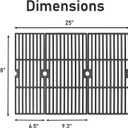 18 Inch Grill Grates for Charbroil Performance 463342119, 463377017, 463347017, 463376018P2, 463376117, 463377117, Grill Grates Replacement for Char-Broil 4 Burner 475 463347519, 463347418, 463342119