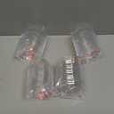 Kingrol 20 Pack 4-Inch Clear Plastic Fillable Ornaments Ball, for Christmas, Wedding, Party, Home Decor