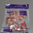 VCE UL Listed Cat6 RJ45 Keystone Jack Insert 25-Pack, 90 Degree Punch Down Keystone Jack Adapter Slim Profile Orange